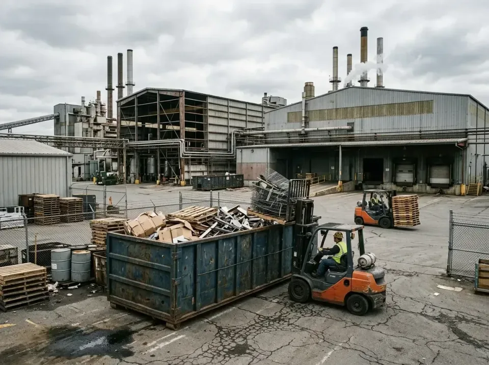 industrial-factory-scrap-conta-003 — frequently asked questions, Cheap Roll-off Dumpster Rentals in Flower Mound, TX
